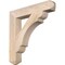 Ekena Millwork Olympic Craftsman Smooth Bracket, Douglas Fir, 3 1/2"W x 22"D x 22"H BKT04X22X22OLY04SDF - alternate 1